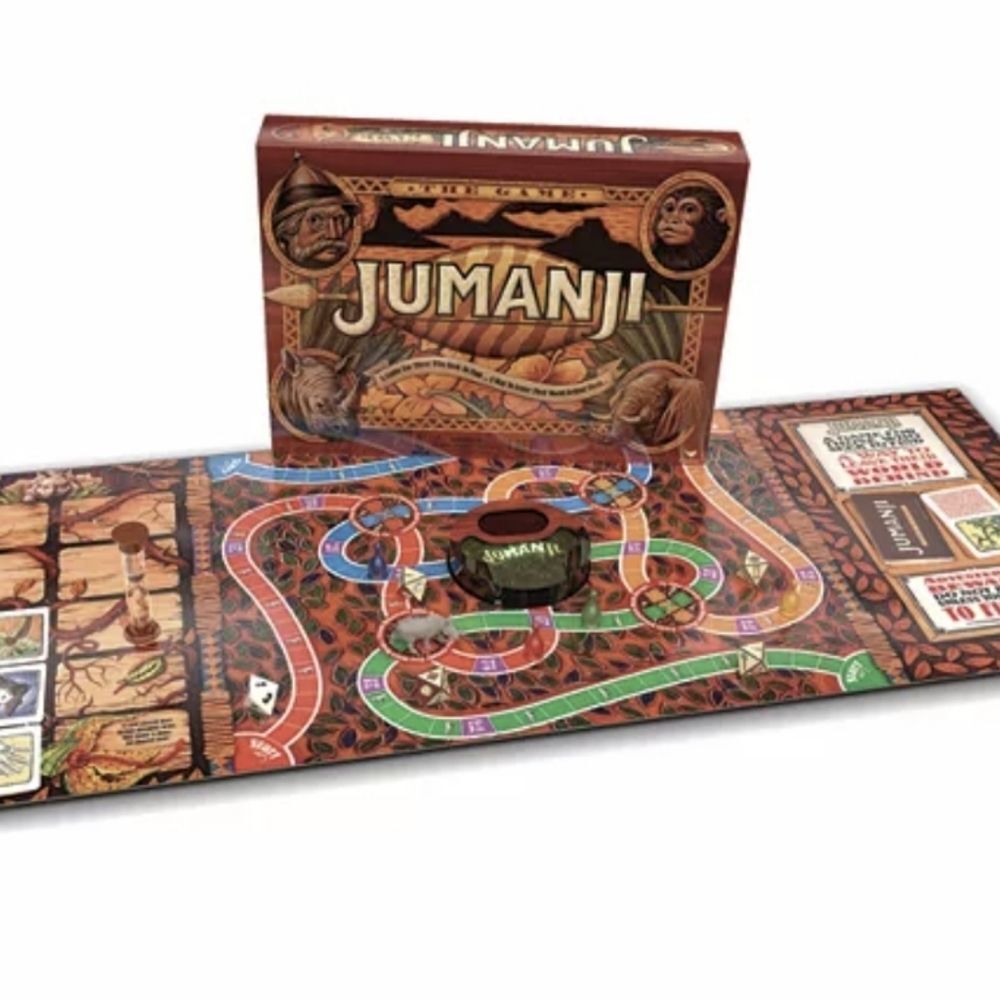 Jumanji the Lux Board Game Real Wood